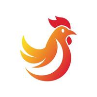 Icon Logo Illustration for a Creative Chicken Firm vector