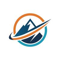 Creative Icon Illustration for a Travel Company vector