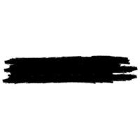 Single brush line , underline highlight design element vector