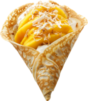 A mango ice cream cone png