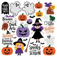 Halloween Design Silhouette vector