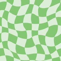Groovy Green Print Decorative seamless pattern. Repeating background. Tileable wallpaper print. vector