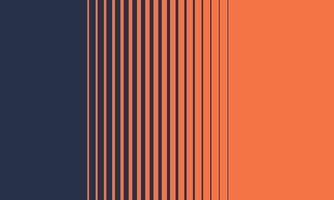 Simple background of blue and orange stripes pattern vector