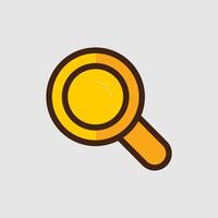 magnifying glass symbol design vector
