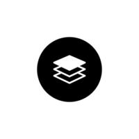 Layer icon. Layer symbol. vector