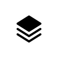 Layer icon. Layer. Page layer. Icon. vector