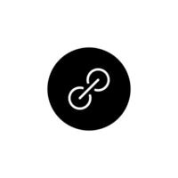 Link icon. Connected icon. Linked. vector