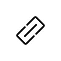 Link icon. URL icon. vector