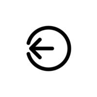 Log out icon. Logout vector