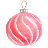 Red Bubble. Christmas tree decoration png