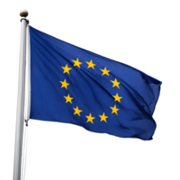 European Union flag isolated on transparent background png