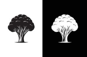 Broccoli Icon silhouette for design. Easily editable. Broccoli Icon vector