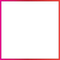 Pink, Magenta and Orange colors Rectangle Frame vector