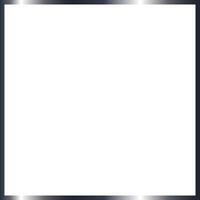 Square Silver Frame 1 into 1 Ratio Size - 1x1 ratio vector