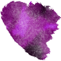 Gorgeous Magenta watercolor brush strokes blending into textured rugged grunge edges png