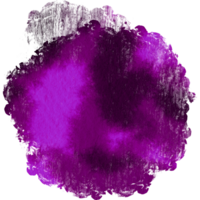 A rugged Magenta stroke blending grunge textures with a soft watercolor effect png