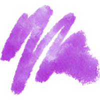 A rugged Magenta brush stroke with rough edges and seamless watercolor blending png