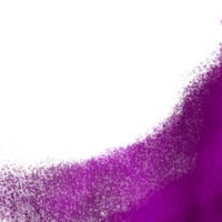 A rugged Magenta stroke merging coarse grunge textures with smooth watercolor gradients png