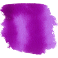 A textured Magenta stroke where rough grunge details blend into soft watercolor transitions png