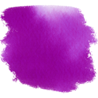 Magenta stroke with grunge textures blending into smooth watercolor fades png