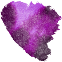 A Magenta stroke blending from rugged textures into smooth watercolor washes png