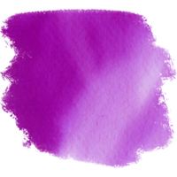 A vivid Magenta brush stroke with grunge elements resembling a watercolor splash png