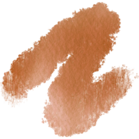 Soft Orange watercolor to strokes merging into rough textured grunge marks png