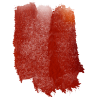 A rugged Orange stroke blending gritty grunge elements with smooth watercolor fades png