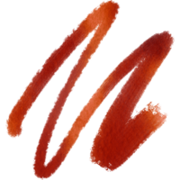 A textured Orange brushstroke merging coarse grunge elements with smooth watercolor washes png