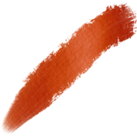 Orange brush stroke merging textured grunge into gentle watercolor gradients png