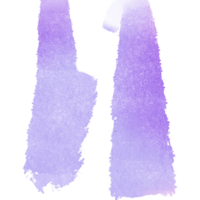 A faded Pastel brush stroke with raw edges and a smooth watercolor inspired texture png