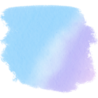 A textured Pastel brush stroke with rugged edges and smooth watercolor transitions png