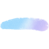 A rugged Pastel brush stroke with grunge textures and smooth watercolor blending png