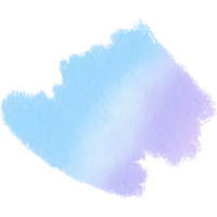 A rough Pastel stroke merging grunge textures with soft watercolor blending png