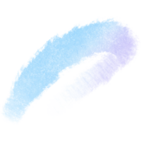 A rugged Pastel brush stroke with grunge elements and soft watercolor blending png