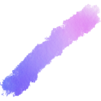 A rough edged Pastel stroke blending grunge textures into smooth watercolor transitions png