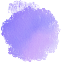 Textured Pastel stroke dissolving into smooth watercolor hues png