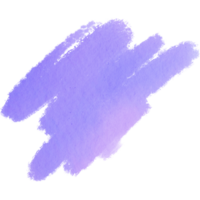 Textured Pastel brush stroke transitioning into smooth watercolor hues png