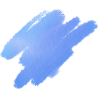Pastel brush stroke transitioning from rough grunge into smooth watercolor hues png