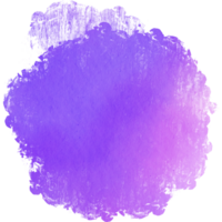 Pastel stroke dissolving from rough textures into delicate watercolor washes png