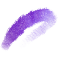 Purple brush stroke with rough distressed edges and soft watercolor tones png