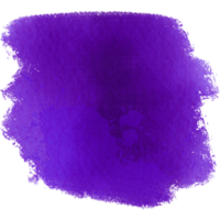 A striking Purple brush stroke with rugged edges and smooth watercolor blending png