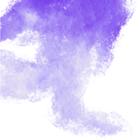 A bold Purple stroke blending distressed textures with fluid watercolor blending png