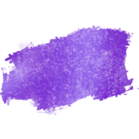 Purple brush stroke with gritty texture dissolving into soft watercolor washes png