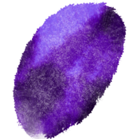 A Purple stroke evolving from gritty textures into smooth watercolor washes png