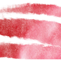 A soft Red brush stroke with rough grunge textures and a watercolor finish png