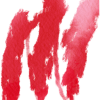 A rugged Red brush stroke with subtle grunge textures and a soft watercolor wash png