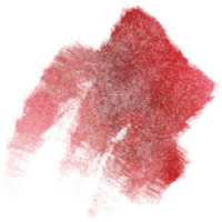 A bold Red watercolor stroke with rugged edges and smooth blending png