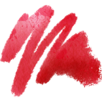 A soft Red brush stroke with rugged grunge textures and smooth blending png