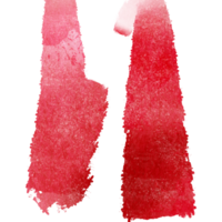 Faded Red brush stroke with a rough texture and smooth subtle blending png